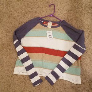 Free People Striped sweater
